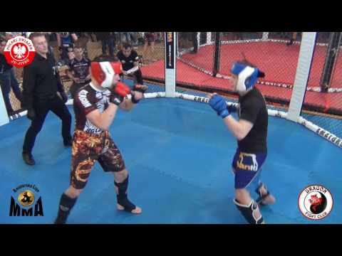 Puchar Polski MMA 2017 KO Junior 70 kg Sulewski H vs Jędryszczak B