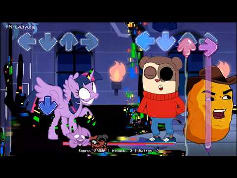 FNF new Twiddle Finger All Vs Corrupted Twilight Sparkle Sings Dusk Till Dawn - Friday Night Funkin'