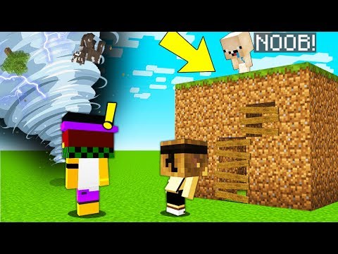 TORNADO ESTREMO vs BASE NOOB ESTREMA! - Minecraft ITA