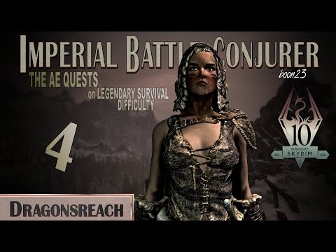 Imperial Battle Conjurer (4) - DRAGONSREACH - Skyrim AE Legendary Survival