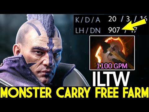 Nigma.ILTW [Anti Mage] When Monster Carry Free Farming 1100 GPM Dota 2