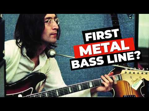 Did John Lennon Play The First METAL Bass Line?