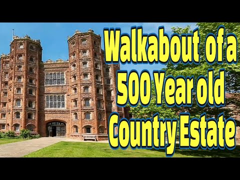 A WALKAROUND VISIT TO A TUDOR PERIOD COUNTRY HOUSE AND ESTATE