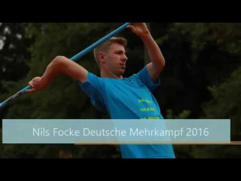 Nils Focke 5.199 Pkt. 10-Kampf 20.Platz Deutsche Meisterschaften am 13./14.8.2016 in Kienbaum
