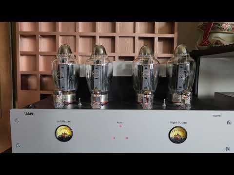 Introducing Lab 12 Suara Power Amp (Pure Class A , 2 x 50w)Short demo with Matrix Audio mini i 4 pro