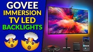 Video thumbnail for Govee Immersion TV LED Backlights With Camera by CommQuest