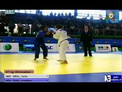 Carla Grol (NED) - Loredana Ohai (ROU) [-57kg]