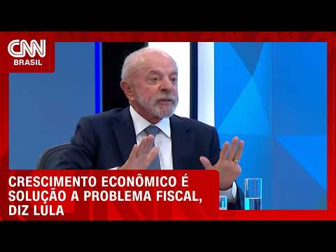 Lula diz que o jeito de resolver problema fiscal é fazer economia crescer | CNN NOVO DIA