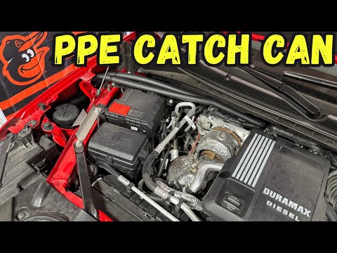3.0 Duramax PPE Catch Can Install