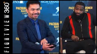 SINNER BRONER ROASTED BY SENATOR PACQUIAO! "I PROMOTE YOU"! BEST OF PAC BRONER LA PRESS CONFERENCE!