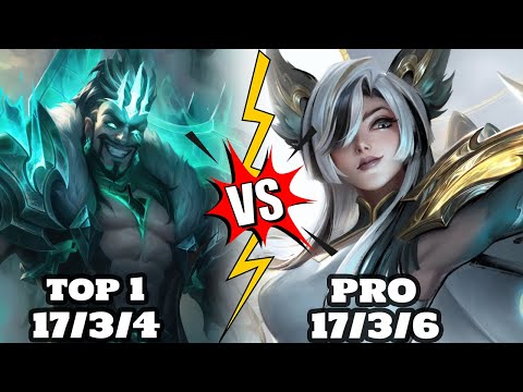 Wild Rift Draven - Top 1 Draven VS Xayah Pro Gameplay Rank Master