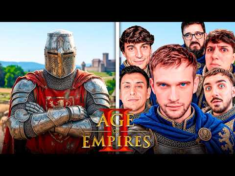 1 PRO PLAYER vs 6 NOOBS en AGE OF EMPIRES