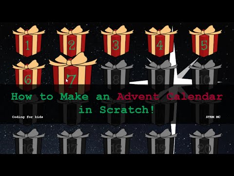 How to make an Advent Calendar in Scratch! | Coding for Kids | STEM MC