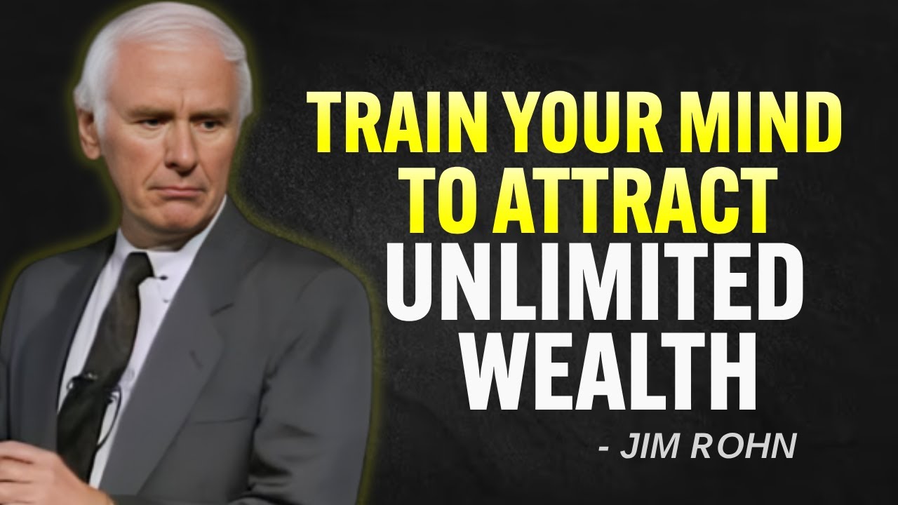 𝐇𝐨𝐰 𝐭𝐨 𝐓𝐫𝐚𝐢𝐧 𝐘𝐨𝐮𝐫 𝐌𝐢𝐧𝐝 𝐭𝐨 𝐀𝐭𝐭𝐫𝐚𝐜𝐭 𝐔𝐧𝐥𝐢𝐦𝐢𝐭𝐞𝐝 𝐖𝐞𝐚𝐥𝐭𝐡 | Jim Rohn Motivation