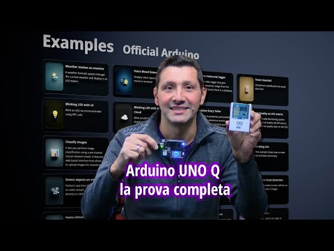 Arduino Uno Q: due cervelli (MCU+MPU) con Debian e App Lab – test completo