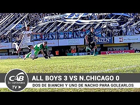 #AllBoys 3 - #NuevaChicago 0 - Resumen del partido - #PrimeraNacional 2022 Fecha 20