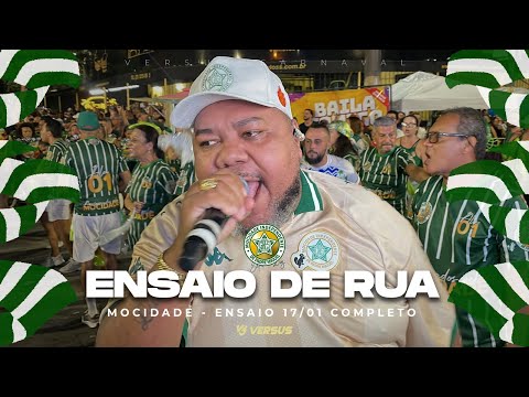 MOCIDADE INDEPENDENTE 2026 - ENSAIO DE RUA PARA O CARNAVAL COMPLETO 17/01