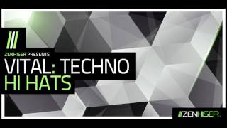 Video thumbnail for Vital Techno Hi Hats - 414 Techno Hi Hats, Rides, Crashes, Hi Hat Loops & Drum FX by Zenhiser Samples