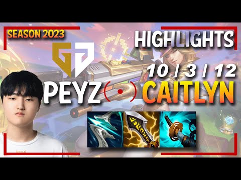 Gen Peyz CAITLYN vs APHELIOS - HIGHLIGHTS - KR Ranked