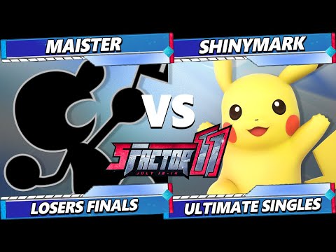 Pre S Factor 11 LOSERS FINALS - Maister (Game & Watch) Vs. ShinyMark (Pikachu) Smash Ultimate - SSBU