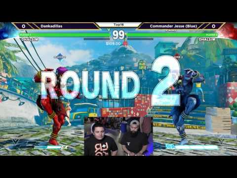 WNF 2017 SFV - Dankadillas (Dhalsim) vs Commander Jesse (Dhalsim)