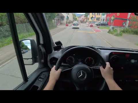 Thumbnail for 2021 Mercedes-Benz eSprinter (41 kWh | 116 hp) - POV Drive by Mercedes-Benz