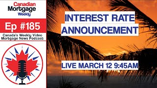 🚨 Bank of Canada Rate Announcement – Live Discussion! 🚨