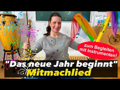 Begrüßungslied | "Das neue Jahr beginnt" | Morgenkreis | Kita & Grundschule | Floh im Ohr TV