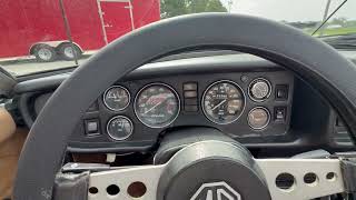 1980 MG MGB Start Up