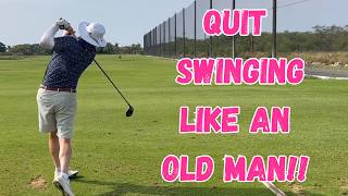 Best Golf Warm-Up Tools? Orange Whip + Lag Shot in Action!