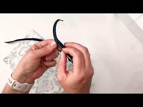 How to Sew an invisible zipper with a standard zipper foot LFS3 7