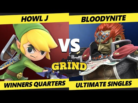 The Grind 125 Onine Winners Quarters - Howl_J (Toon Link) Vs. Bloodynite (Ganondorf) Smash Ultimate