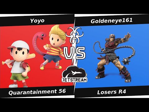 Quarantainment 56 Losers R4 - Yoyo (Lucas, Ness) Vs Goldeneye161 (Simon) - SSBU