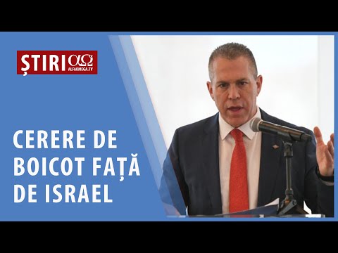 Cerere de boicot față de Israel | AO NEWS, 20 septembrie 2021