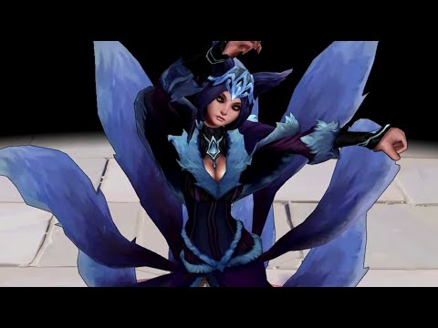 Midnight Ahri Skin - Detailed Spotlight