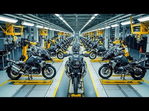 Inside the BMW R 1250 GS Factory | How BMW’s Adventure Bike Is Built (Full Process)