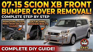 Scion xB 2007 - 2015 Front Bumper Removal JOATD