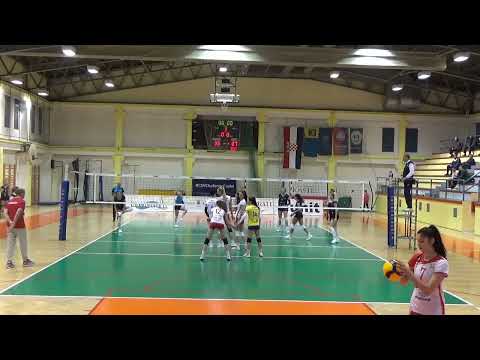 Mika Grbavica (#7 white jersey) - Marina Kastela VS Haok Mladost 18 12 2021