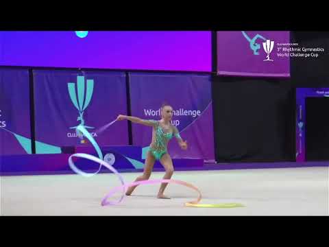 [DAY TWO] KARBANOV Helene (FRA) Ribbon Qualifications // Cluj-Napoca World Challenge Cup 2022
