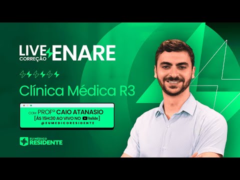 Live de correção ENARE R3 - Clínica Médica | 2026