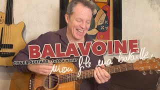 Mon fils ma bataille cover - Daniel Balavoine - tuto guitare y  venir