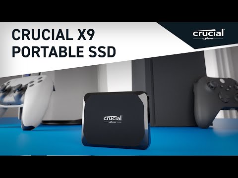 Crucial 4Tb X9 Usb-C 3.2 Gen 2 External Ssd