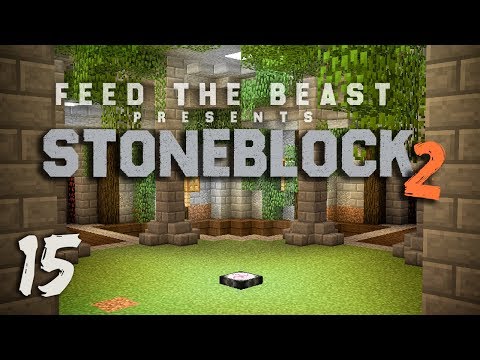 StoneBlock 2 Modpack Ep. 15 Base Timelapse + Base Redesign