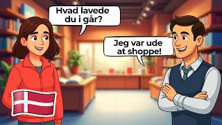 4 Easy Danish Dialogues for Beginners | Everyday Situations in Denmark (A1-A2 Level)