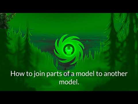 Starcraft 2 Modding - How to join parts of a model to another model
