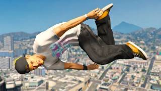 GTA 5 - Parkour Ragdolls & BMX Fails Ep.10 [Euphoria Physics]