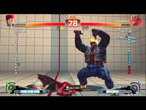 Wildcat815 [Hakan] vs isesuto [Viper] SSF4 Japanese Online Ranked Matches - TRUE-HD