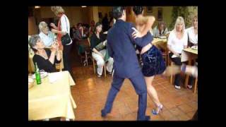 01 / 02 / 2010: Andrea Brizuela y  Pedro Ochoa :La cumparsita en San Telmo