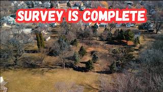 Official size of the new "Wood Farm"  The survey is finally done!