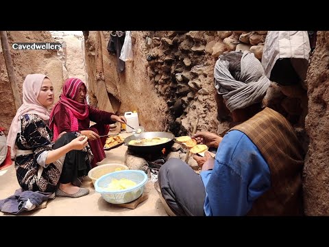 Cave dwellers | Daily village life in Afghanistan